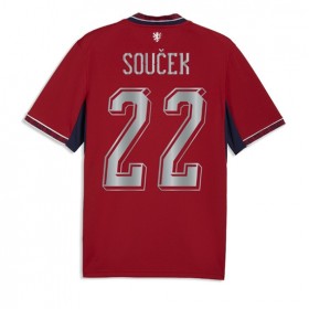 Tjeckien Tomas Soucek #22 Hemmakläder VM 2026 Kortärmad
